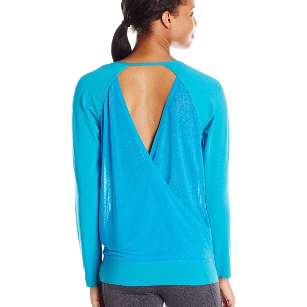 Lole Suddhi atomic blue xs yoga top